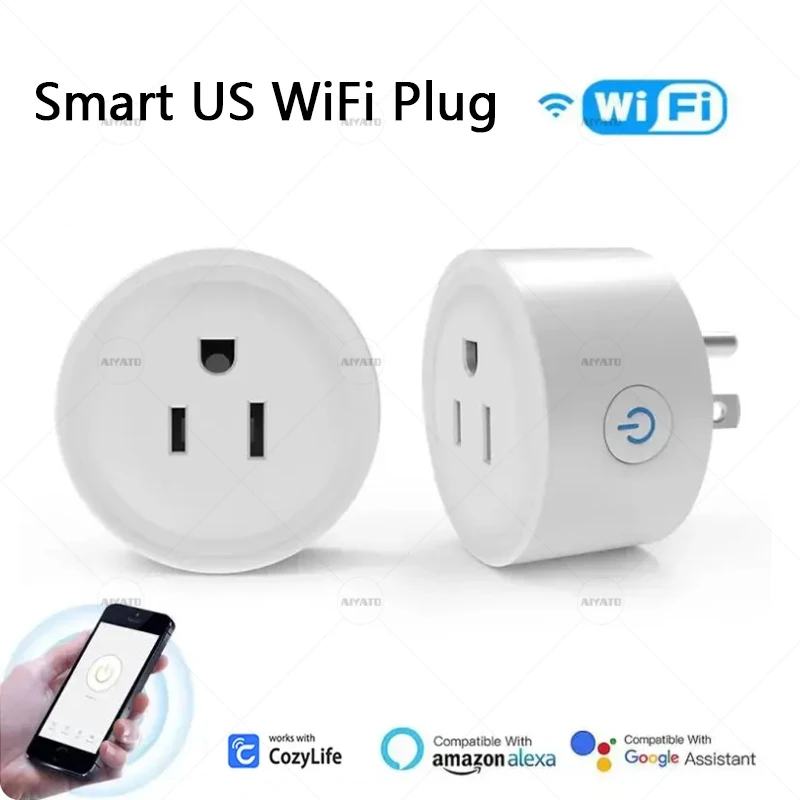 WiFi smart American standard socket 10A 1