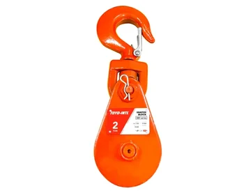 SBH Type Champion Snatch Pulley with hook SWL 2T - 20T 1