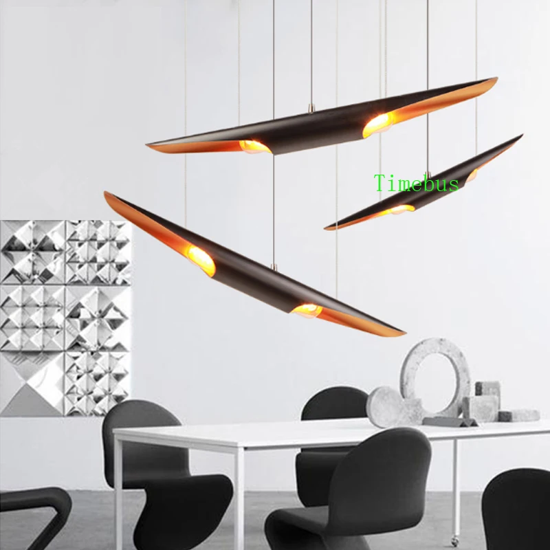 Рисунок 2 - Алюминиевые подвесные лампы в стиле пост-модерн