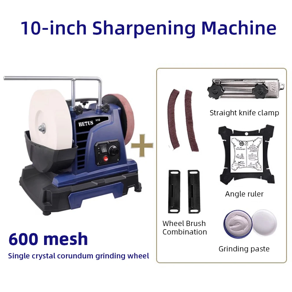 Electric Sander 220V Knife Sharpener Water Sharpener Water-Cooled Knife Home Desktop Sharpening Tools Sharpening Stone