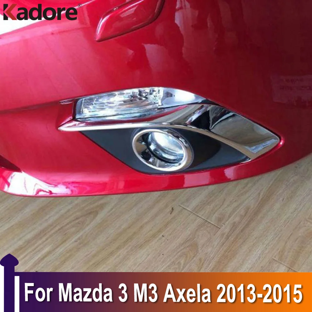 Хромированный передний противотуманный светильник для Mazda 3 M3 Axela 2013 2014 2015 лампа