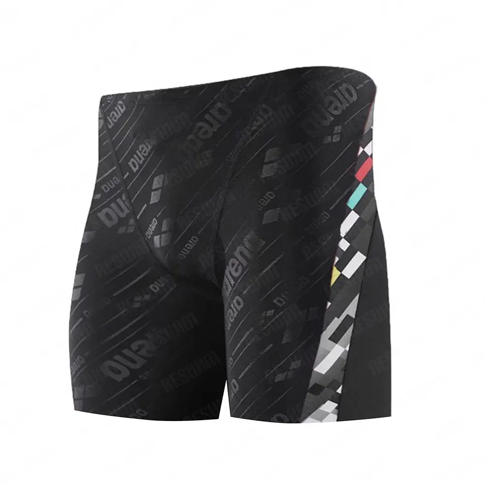 Swim Shorts Summer Men's Swim Jammer Endurance Athletic Training Swimsuit Shorts Swimming Trunks Swimwear Jammers Tights Surf Beach Shorts