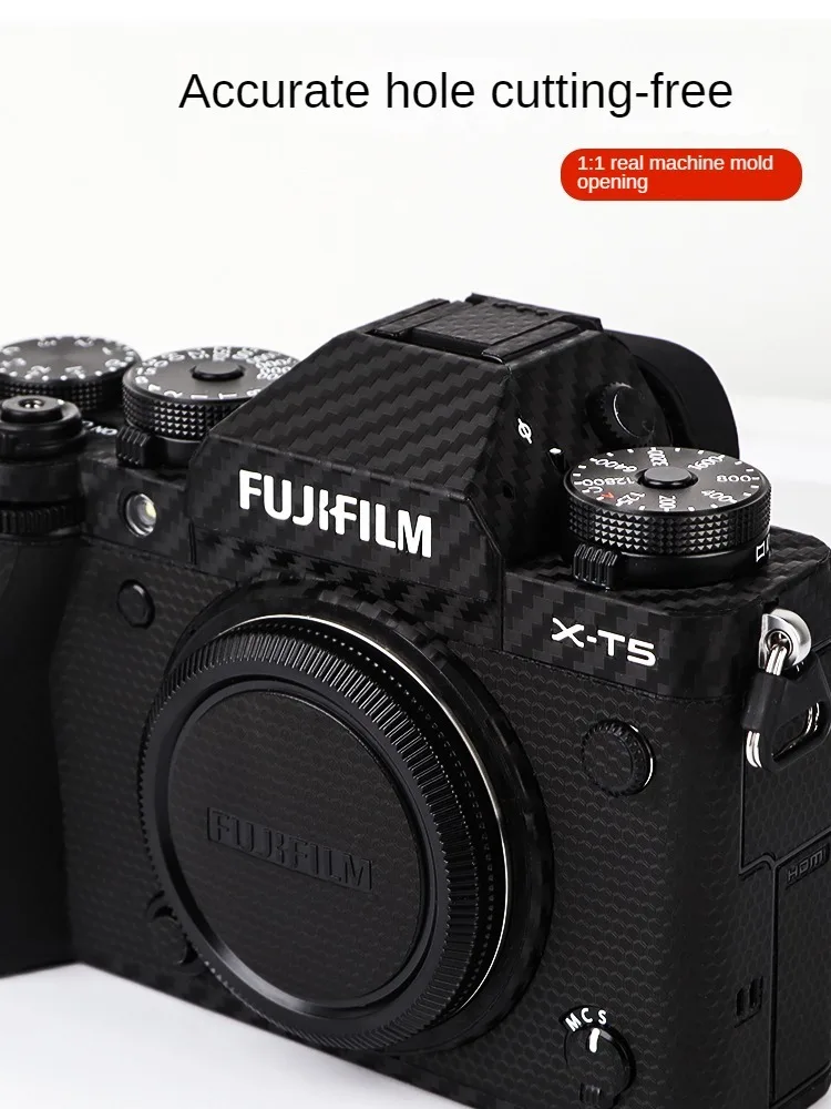 Ucons Anti-scratch Camera Sticker for Fujifilm X-T5 Skin Full Protective Sweat-Resistant 3M Pre-Cut Sticker for X-T5
