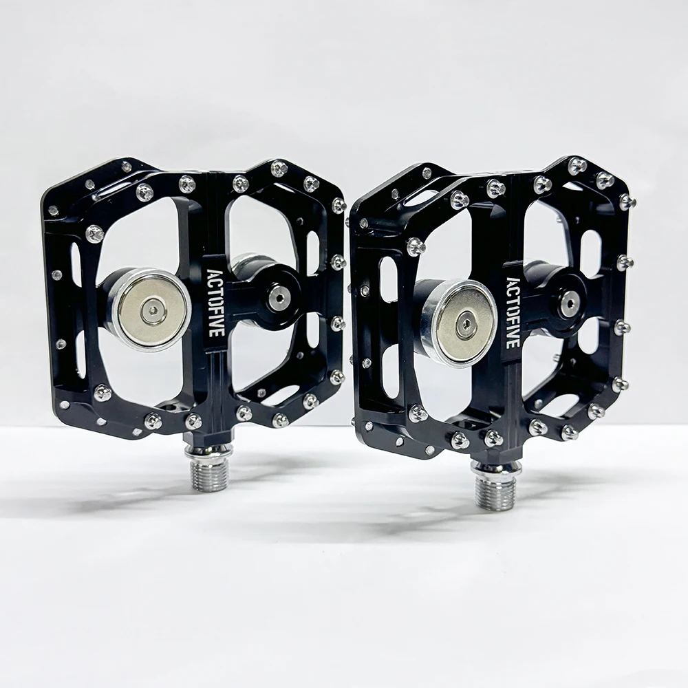 Road Bicycle MTB Bike Pedals Magnetic Pedal 200n Titanium