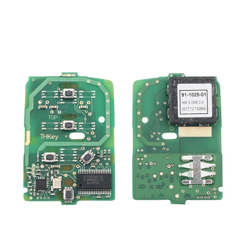 Chiave telecomando per Honda Piot CR-V Civic 2016 2017 2018 2019 2020 433MHz ID47 Chip KR5V2X - KEYYOU con batteria 433MHz ID47 Chip KR5V2X 5 pulsanti Smart Remote Key Fob per Honda