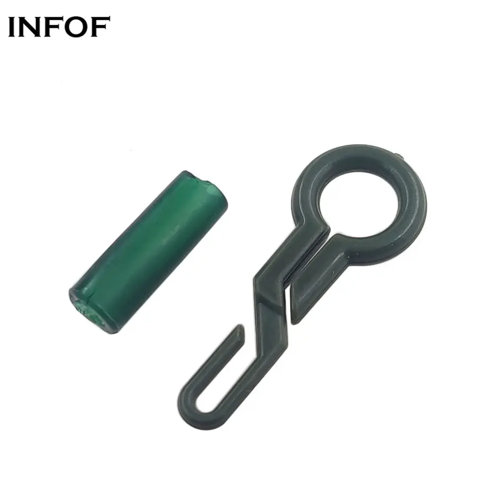

20pcs Carp Fishing Accessories Quick Change Fishing Connector for Hook Lure Fishing Line Carp Rigs Terminal Tackle