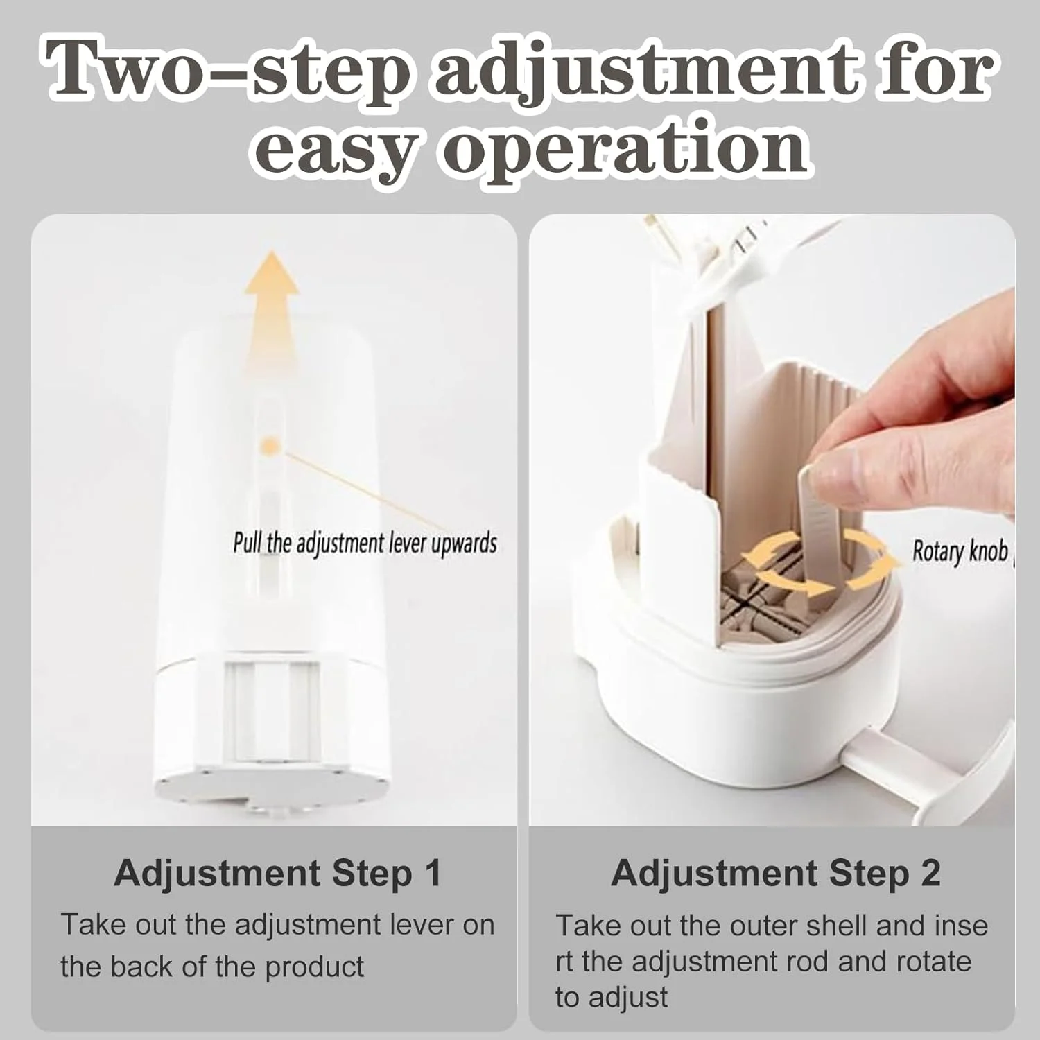 Wall-Mounted Soap Grinder for Bar Soap, No-Drill Soap Dispenser, Adjustable Bar Shredder for Bathroom, Kitchen, Travel