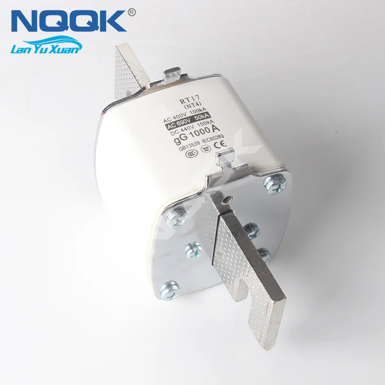 

NT4 NH4 700A 800A 1000A 1250A 660V 690V HRC Low Voltage Fuse link