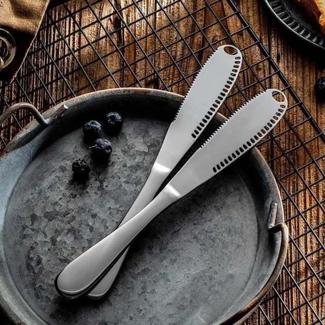 Couteau à beurre, épandeurs de confiture, fromage, Dessert, couteaux à crème, ustensiles, couverts, outils de Dessert pour Toast, outils de cuisine 6