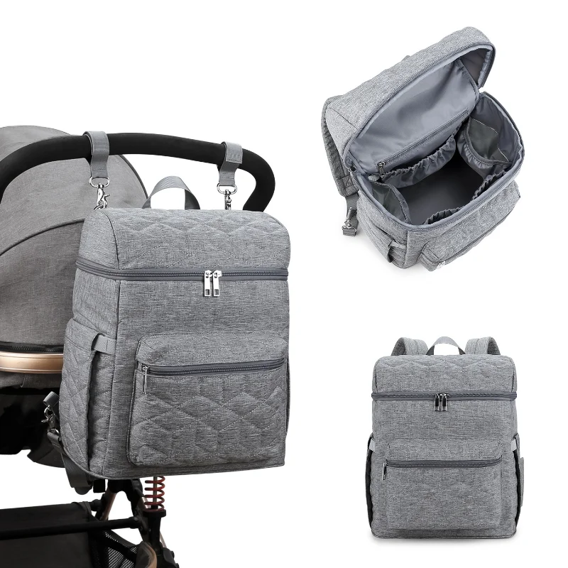 

Shoulder Waterproof Mother Bag Pregnant Baby Outdoor Travel Mother Backpack with Stroller Hook Large Capacity Maternity Packages