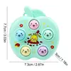 Mole Keychain Electronic Fidget Toy Mini Hamster Mole Keychain Lightweight Electronic Fidget Toy Classic Colorful For Adult And 6