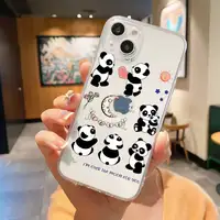 Alternative view of Coque Panda iPhone 14