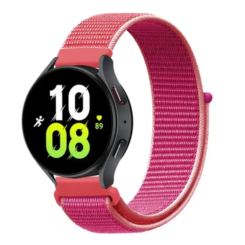 Nylon Sport Loop Bracelet, 22mm/20mm Strap, Universal Smartwatch Band