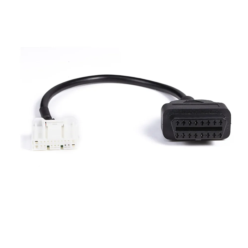 테슬라 모델 3 용 OBD2 커넥터, OBD 진단 자동차 도구, 테슬라 모델 Y용 수 암-16 핀 케이블, 자동차 어댑터, 12 핀, 20 핀, 26 핀