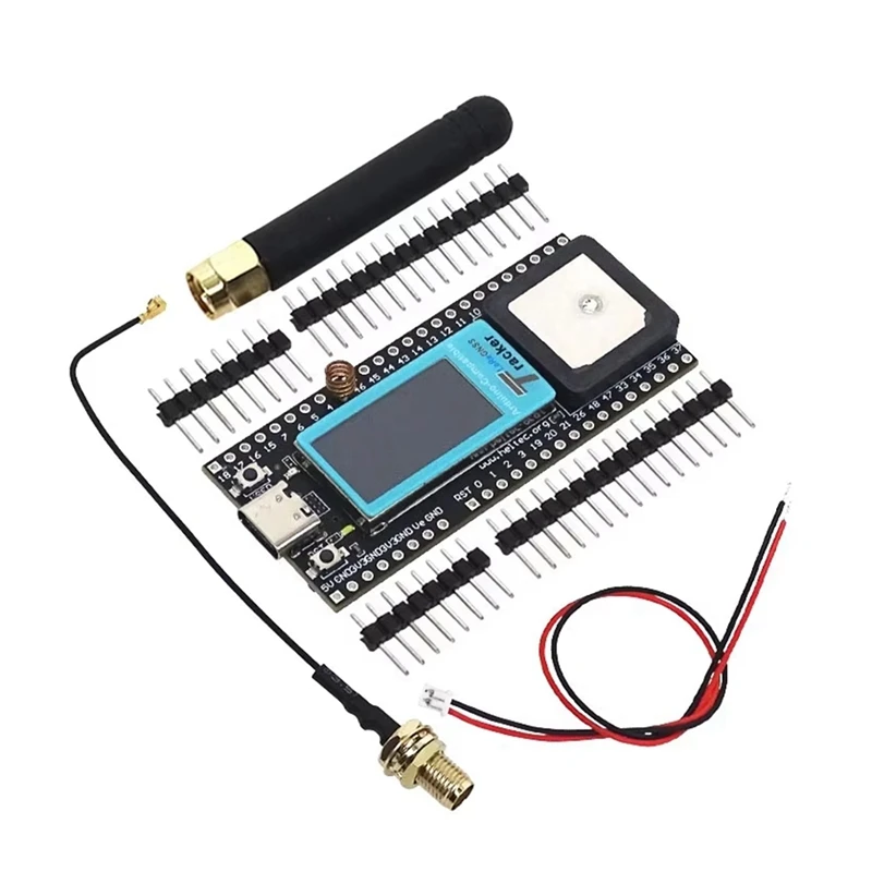 Lora Wireless Tracker ESP32 Lora Meshtastic Asset Tracker SX1262 Wi-Fi Bluetooth GPS 863-928MHZ For Bike Car-A03I