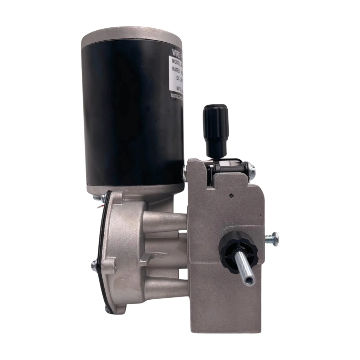 Mig Wire Feeder Motor 76ZY06 24V DC 15m/min Double drive 80W Roller V1.0 / 1.2 5