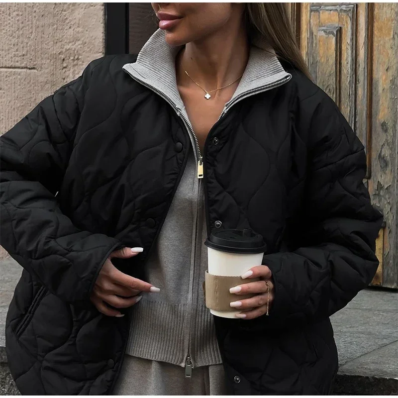 Knitted Pants Sets Women Stand Collar Zipper Cardigan Loose High Waist Pants Suits Autumn Winter New in Matching Outfits