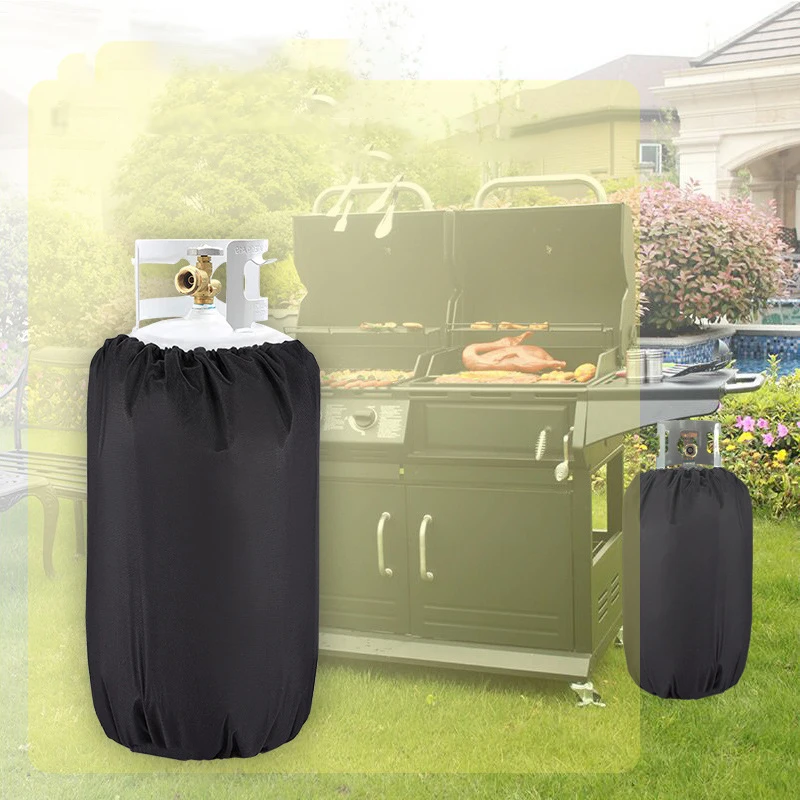 210D Oxford Propane Tank Cover Waterproof Dust-proof Gas Bottles Cover Outdoor Gas Tank Cover Stove Protective Covers 3