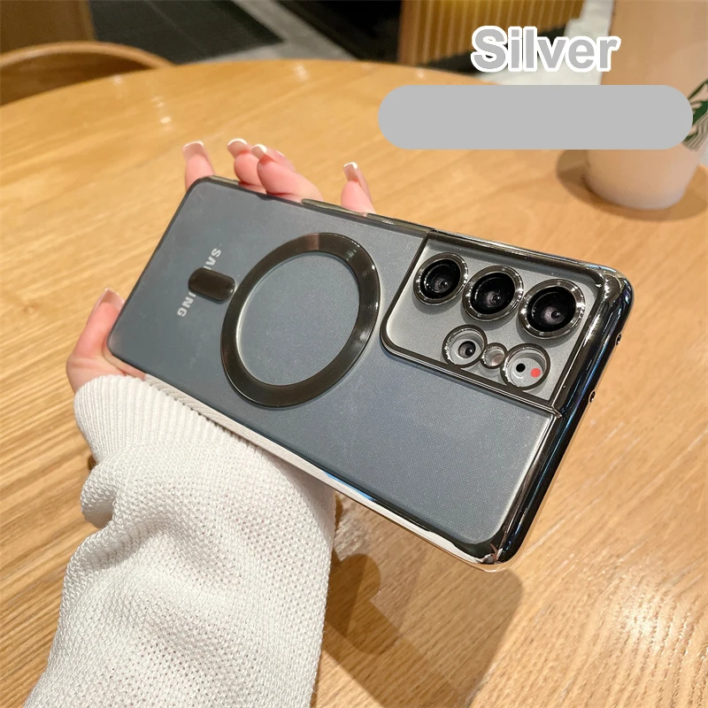 Enhanced Wireless Magnetic Plating Cover with Full Camera Protection and 4K Glass