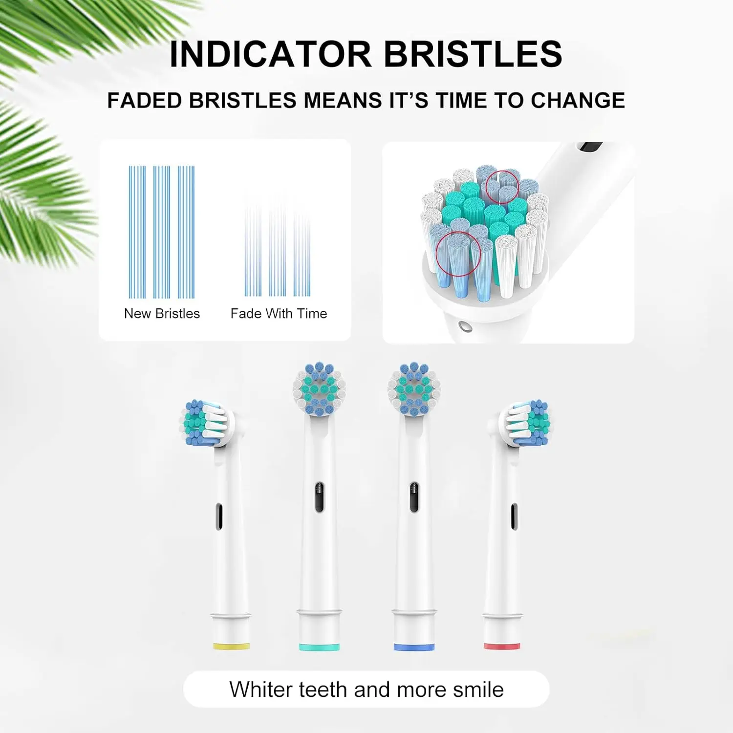 4/8/16pcs Replacement Brush Heads For Oral-B Electric Toothbrush Fit Advance Power/Pro Health/Triumph/3D Excel/Vitality 4