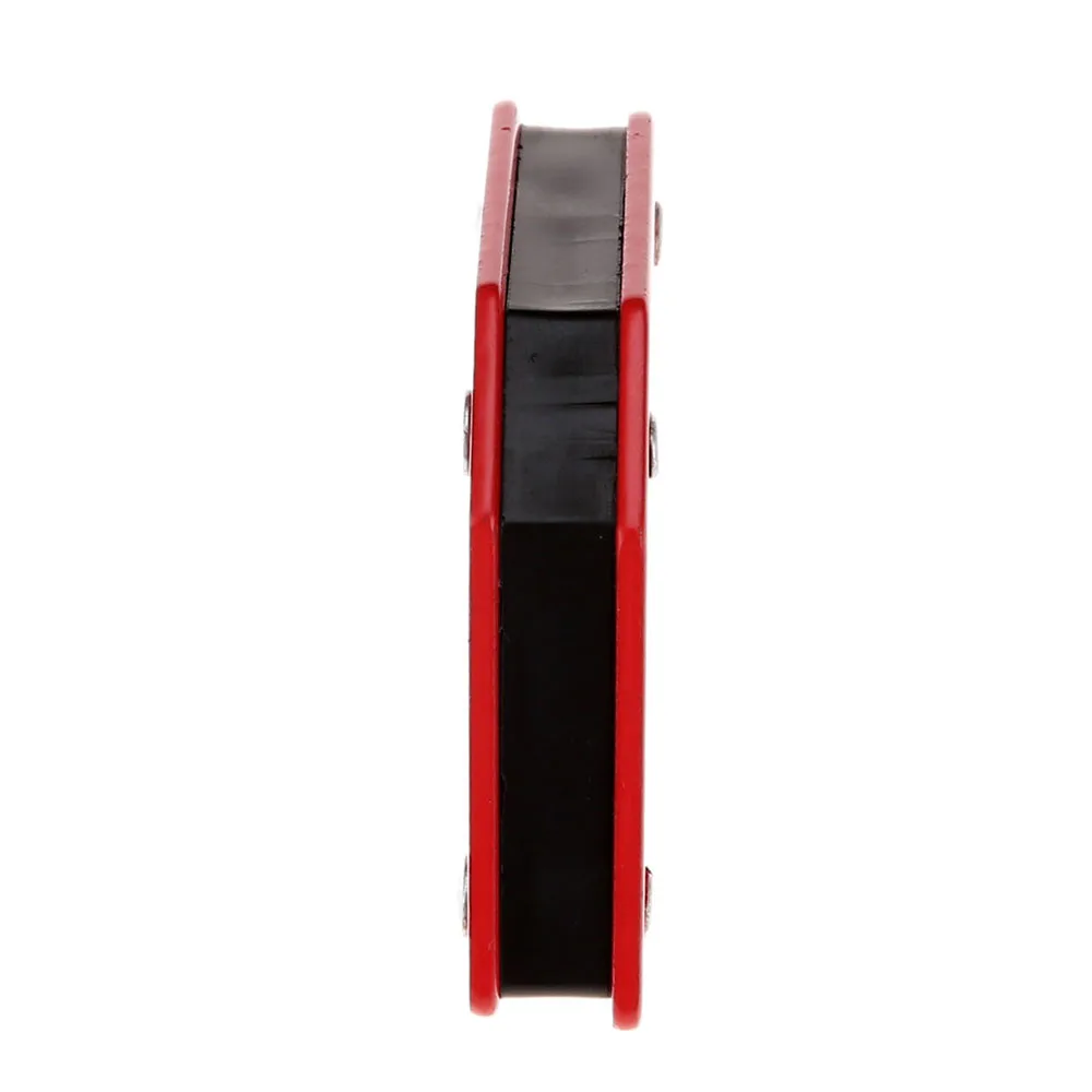 Red 9LB Welding Positioner Neodymium Strong Magnetic Holder Tool Auxiliary Fixing Clip Multi-Angle 45/90/135 Degrees Bevel Fixed
