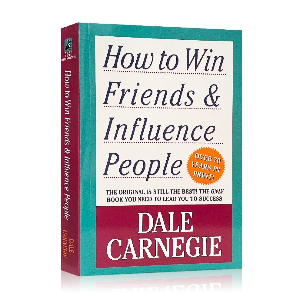 

How To Win Friends & Influence People By Dale Carnegie Interpersonal Communication Skill Self-improvement Reading Book Livros