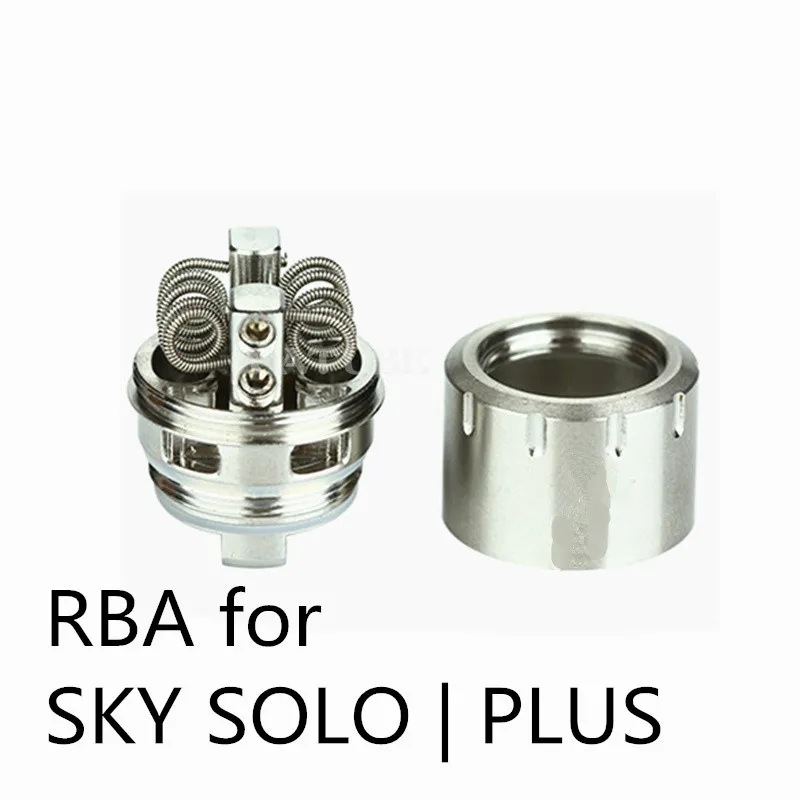 YUHETEC  RBA Core with Glass Tube O Ring for Vaporesso Sky Solo 3.5ml / Sky Solo Plus 8ml RBA Complele Kit SKY SOLO PLUS