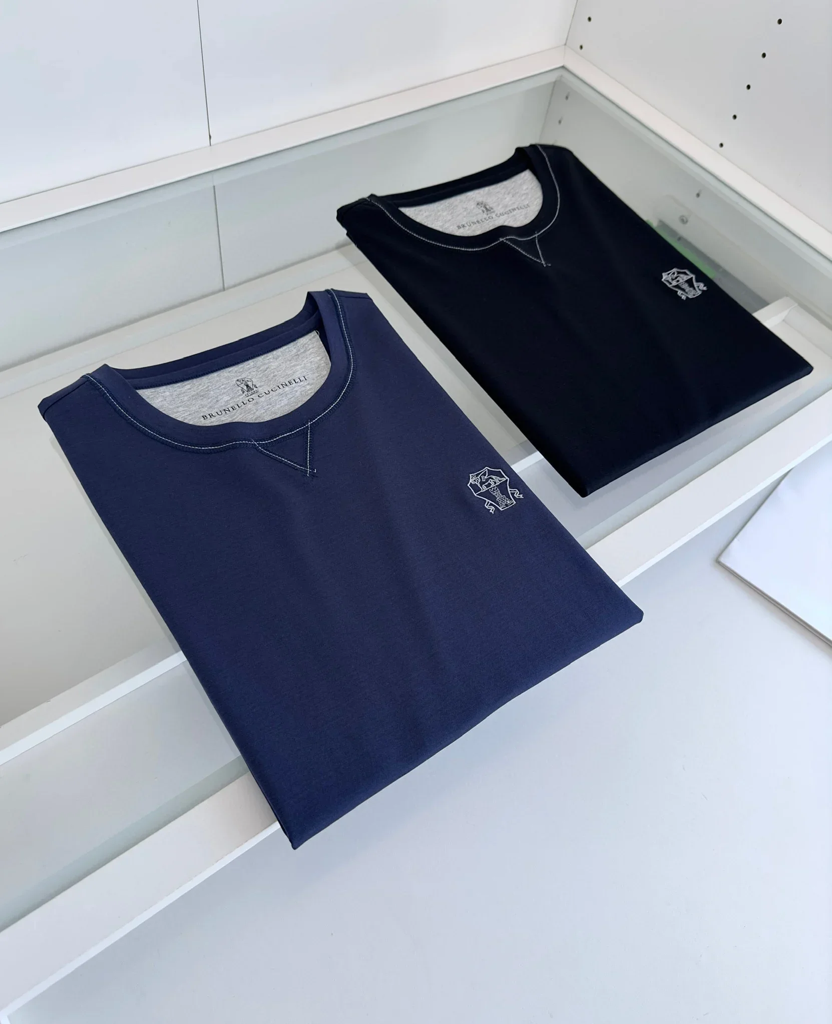 

BILLIONAIRE SIJITONGDA 2024 Spring/Summer Short Sleeve New Fabric: Silk Pearl Cotton Size: M-3XL