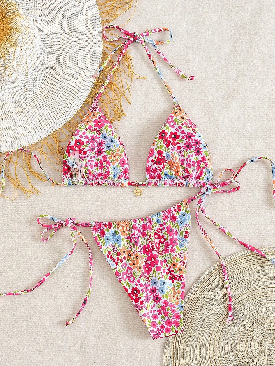 Costume da bagno donna micro bikini - Vista laterale
