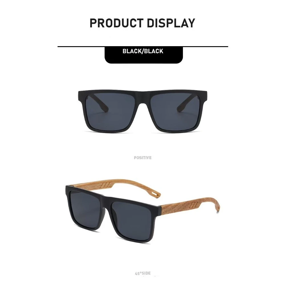 Men's Large Frame Myopia Sunglasses - New Fashion Design with Minus Diopter Sunshade