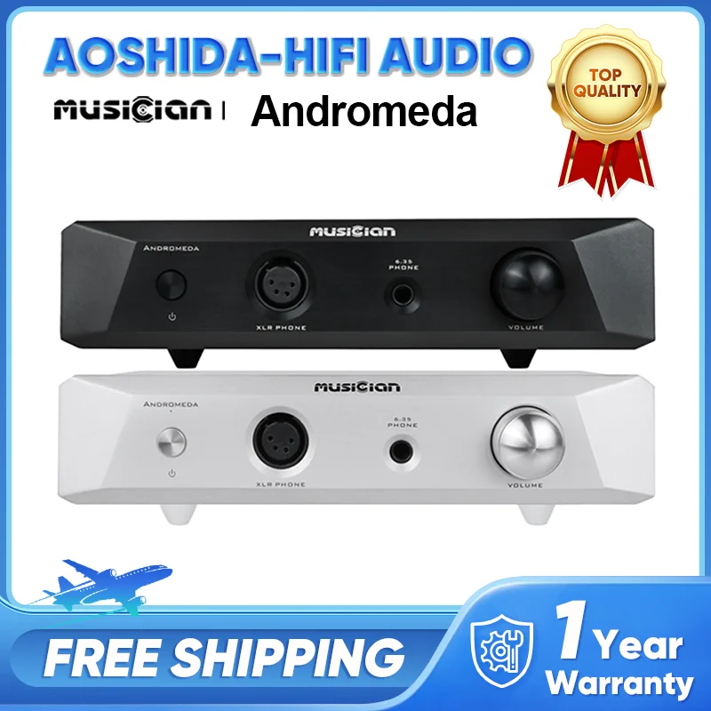 Musician Andromeda Headphone AMP Fully Balanced Pure Class A Headphone Amplifier XLR Balanced 6.35 Output 15-600 AMP