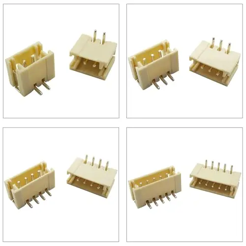 JST Connector Kit, ZH1.5 SMT Header Jst 1.5mm Pitch IC Socket Plugs Adapter, JST-ZH Top Type Vertical Header (ZH1.5-SMT-Ver)