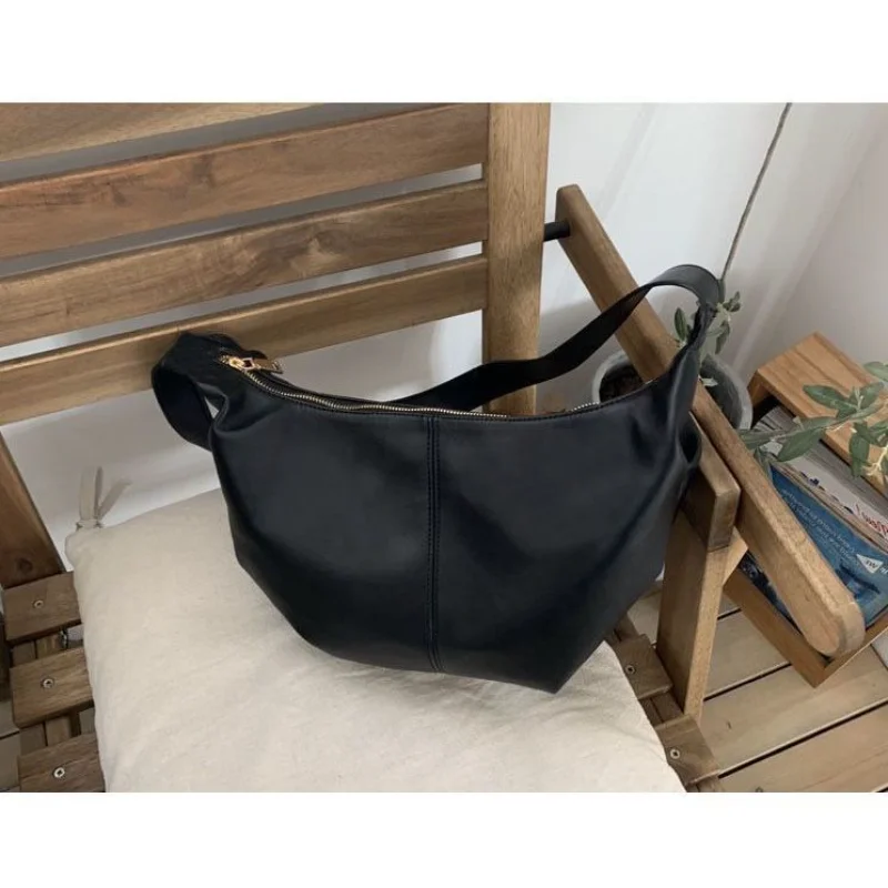 Borsa a tracolla pieghettata alla moda per donna borsa a tracolla in morbida pelle PU borsa per gnocchi di design borsa a tracolla moda borsa a nuvola Hobo Bolsas