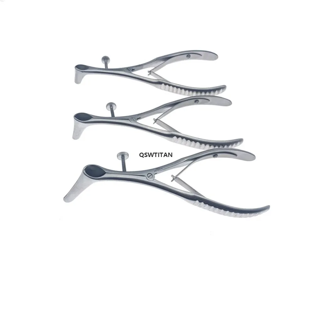 Nasal Speculum Expander Nose Mirror Nostril Pliers Nasal Cavity Examination Stainless steel Dilation Forceps