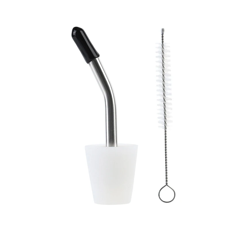Description Picture 4 of item1 Set Outdoor Kettle Spout Extension Tube Nozzle Outdoor Tableware Hand Drip Filter Spouts Accessory for Camping Hiking