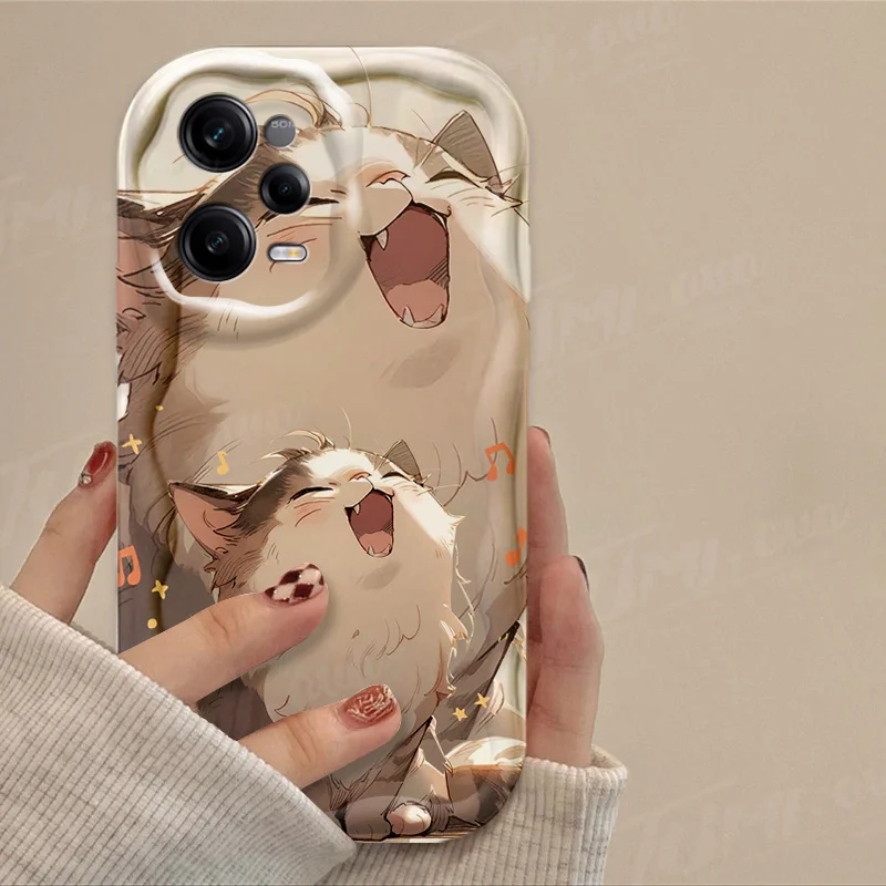 Jolie coque en silicone pour Xiaomi Redmi Note 13 12 Pro Plus Turbo Speed 12S 11 11S 10 10S 9S 7 8 9 Pro Max_voghion.com