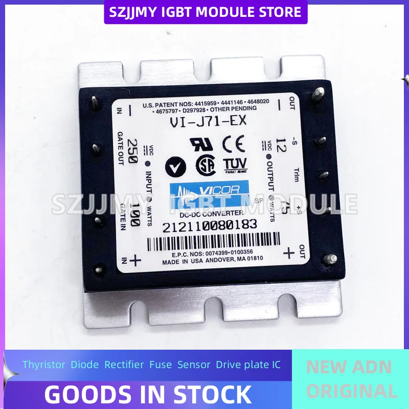 

VI-J71-CX VI-J71-EX VI-J71-IX VI-J70-CX VI-J70-EX VI-J70-IX NEW AND ORIGINAL POWER IGBT MODULE SPOT SUPPLY QUALITY ASSURANCE