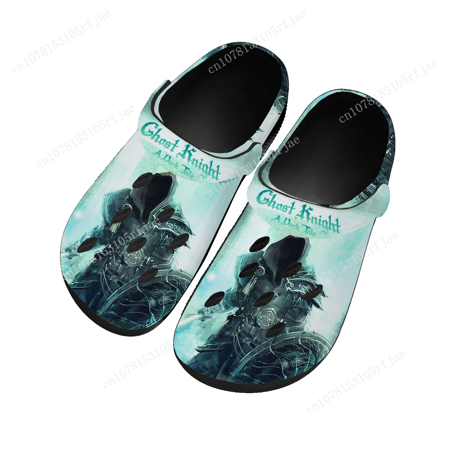 

Hot Anime Cartoon Game Ghost Knight Home Clogs Mens Womens Teenager Tailor Made Water Shoes Garden Beach Hole Slippers Sandals