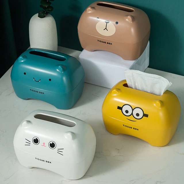 1/2PCS Cartoon Tissue Box: A stylish and affordable solution for storing tissues