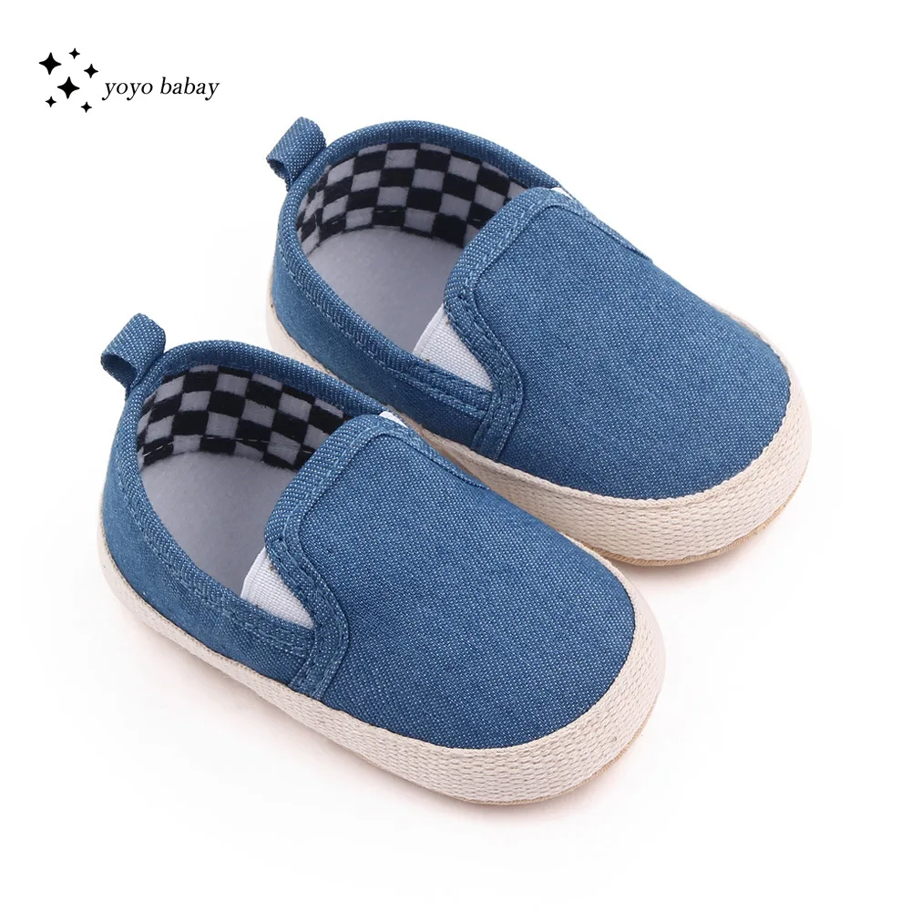 Cartoon Characters Canvas Soft Sole Baby Shoes Moccasins Newborn Girls Boys First Walkers Non-slip Toddlers Sneakers Crib shoes