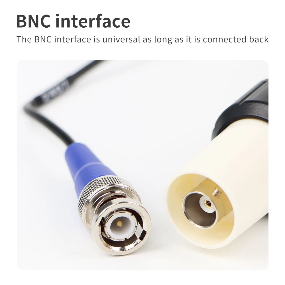 PH ORP Replacement Probe Aquarium Hydroponic Laboratory PH Meter Electrode Oxidation-Reduction Potential Test BNC Q9 Connector 5