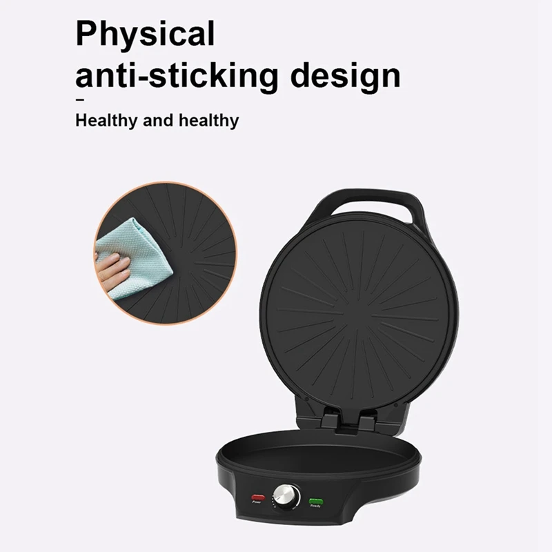32Cm Pizza Maker Breakfast Machine Non-Stick Sandwiches Double -Sided Heating Pizza Grill Home Pizza Machine 6