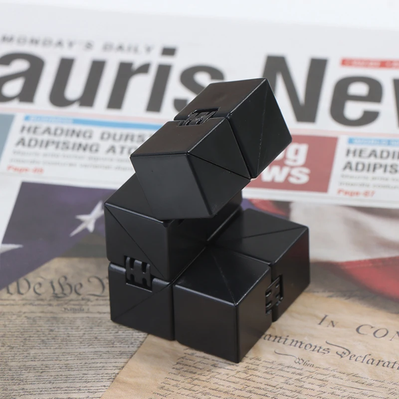 Infinity Magic Cube Finger Toy Office Flip Cubic Puzzle Stress Relief Cube fidget toys puzzle toys anti stress toys puzzle cube magic puzzle cube