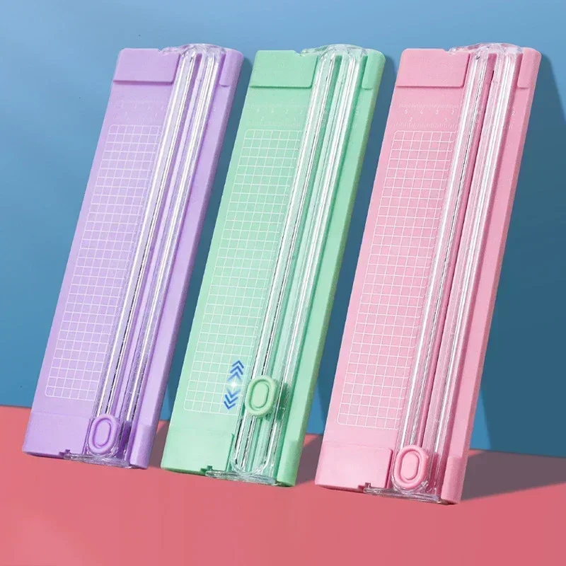 A4 Paper Cutter with Pull-out Ruler Bidirectional Cutting Photo Scrapbook Trimmer Die-Cut Machines Sewing Accessoires