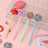 24Pcs Wholesale Creative Simulation Lollipop Modeling Neutral Pen Student Gifts Prizes Creative Stationery gel pens 1