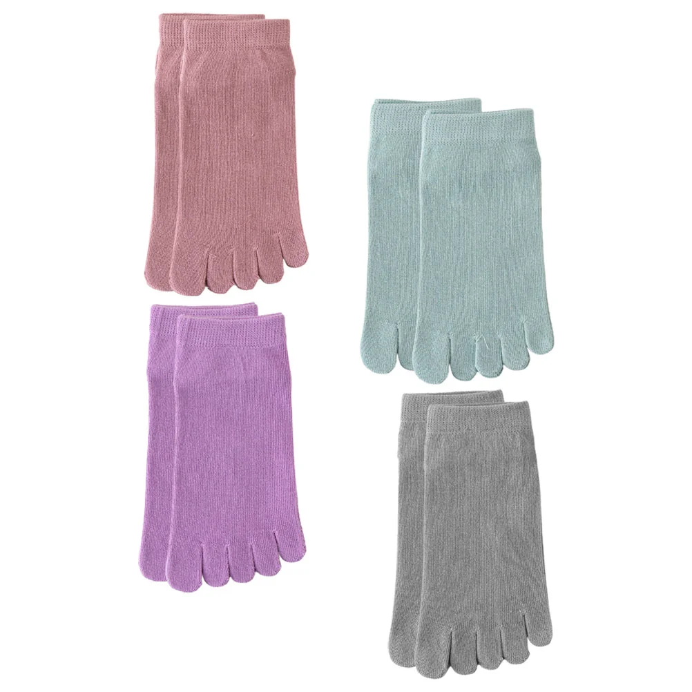 Toe Separate Socks Women's Summer Sweat-absorbent Isolation Cotton Tabi Low-cut