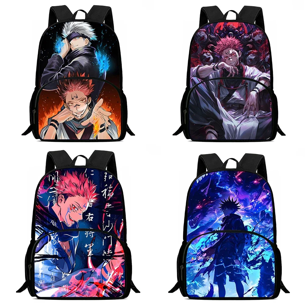 Kids Anime Jujutsu Kaisen Backpacks Boys and Girls Birthday Gift Child School Bags Large Capacity Camping Durable Rucksack 1