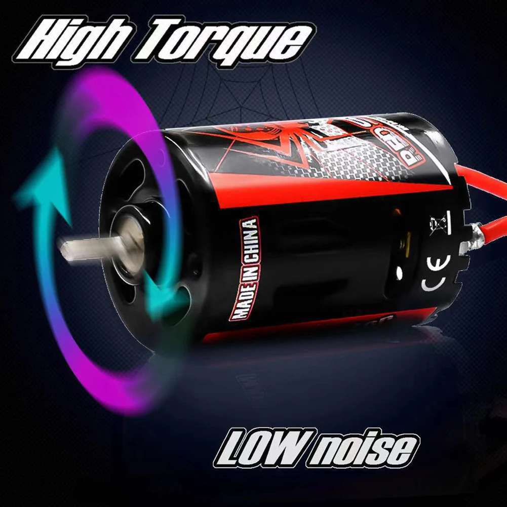 

Радиоуправляемый двигатель 23T RS, запчасти для щеточного двигателя, совместимы с 1/10 радиоуправляемыми внедорожниками, лодкой, моделью R31