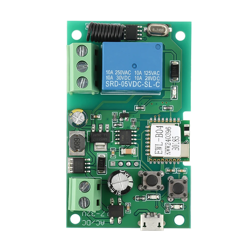 Smart WiFi Relay Module for Remote Home Automation Control