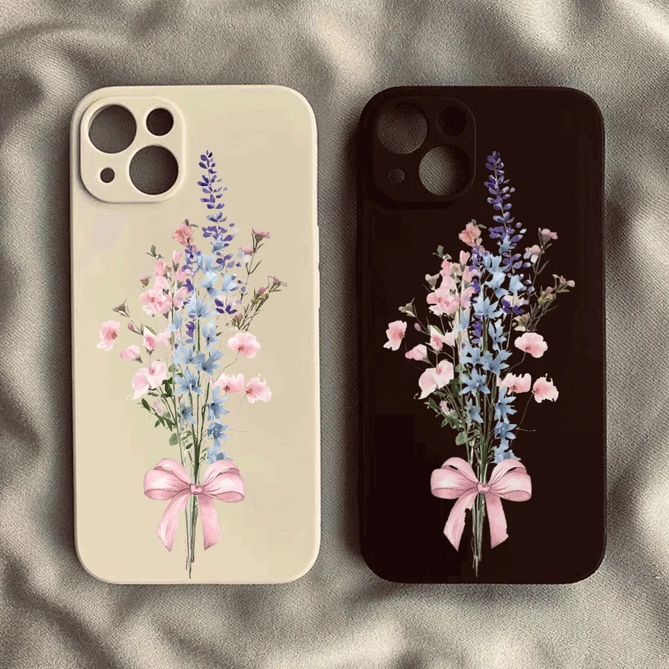 Custodia XINYEXIN Per Xiaomi Redmi A1+ (A1 Plus 6.52) – Fondo Floreale Trasparente – Morbida TPU Antiurto – Design Gardening